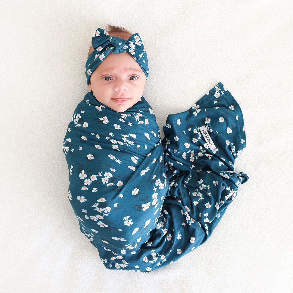 Posh orders peanut Odet Swaddle & Headwrap set